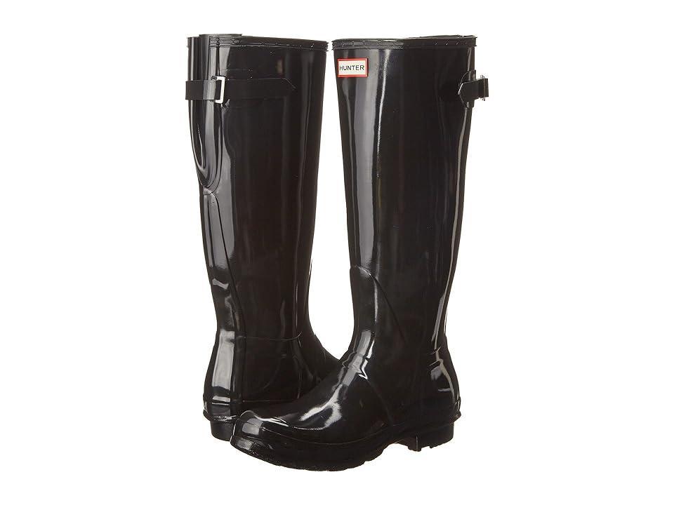 Hunter Adjustable Back Gloss Waterproof Rain Boot Product Image