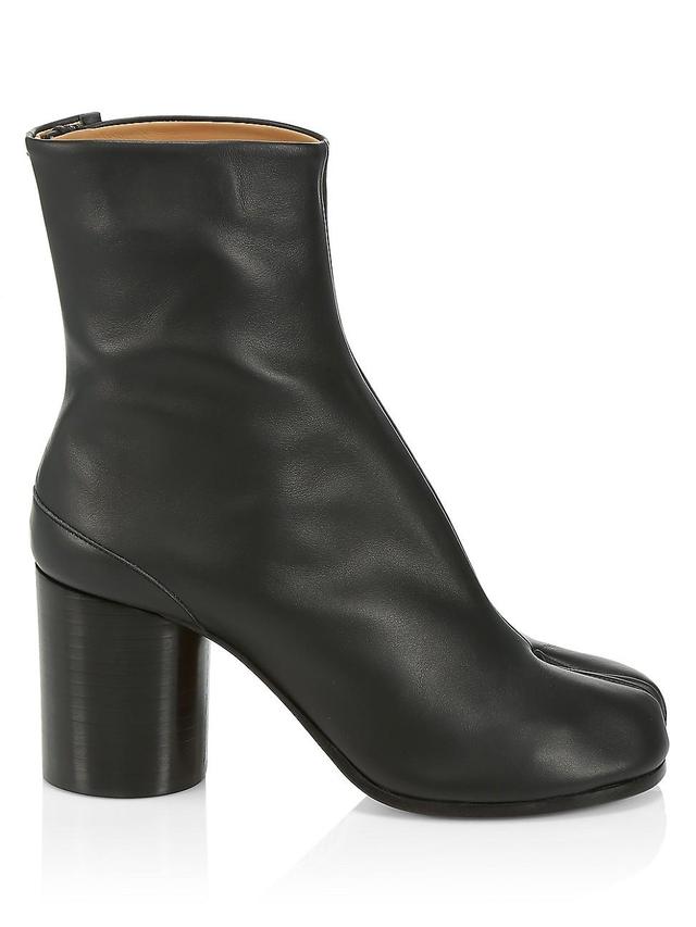 Womens Tabi Leather Ankle Boots Product Image