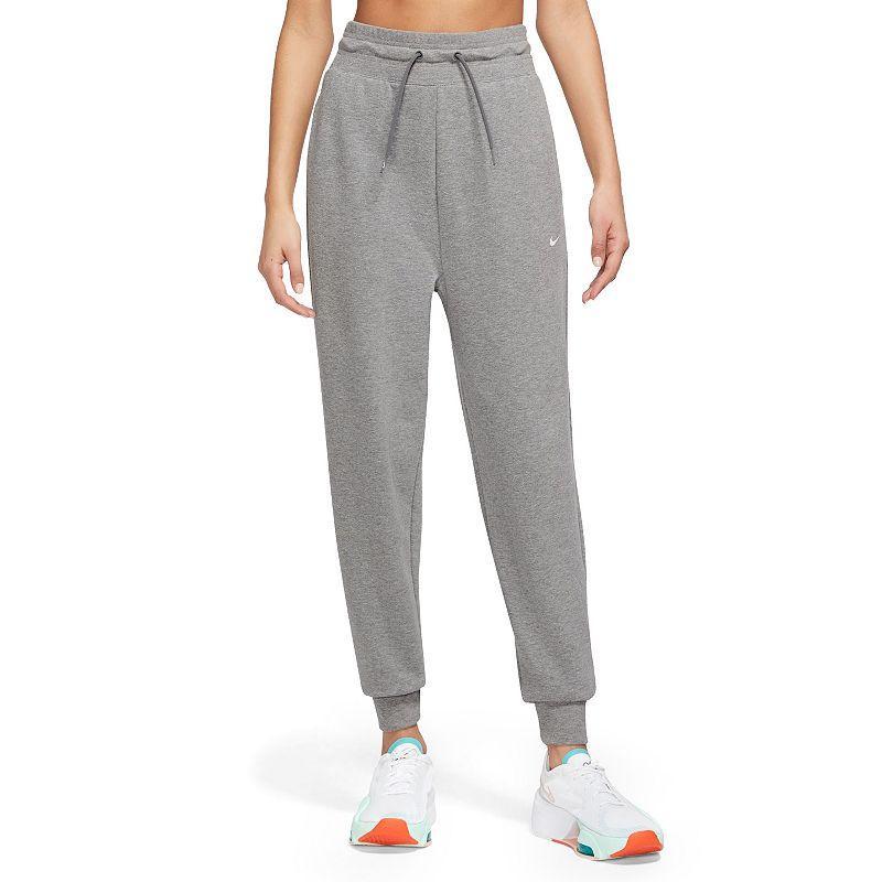 Womens Nike One Dri-FIT Joggers Med Red Product Image