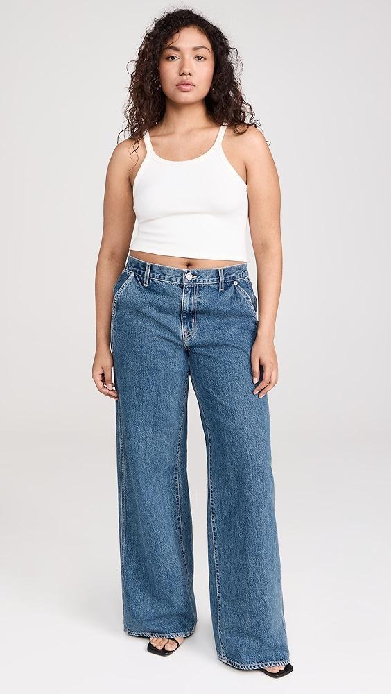 SLVRLAKE Mica Double Seam Jeans | Shopbop Product Image