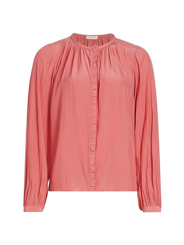 Ramy Brook Maria Frill Blouse Product Image