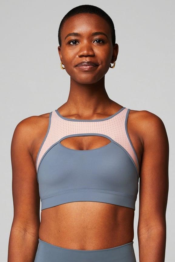 Mesh Breathable Medium Impact Sports Bra Product Image