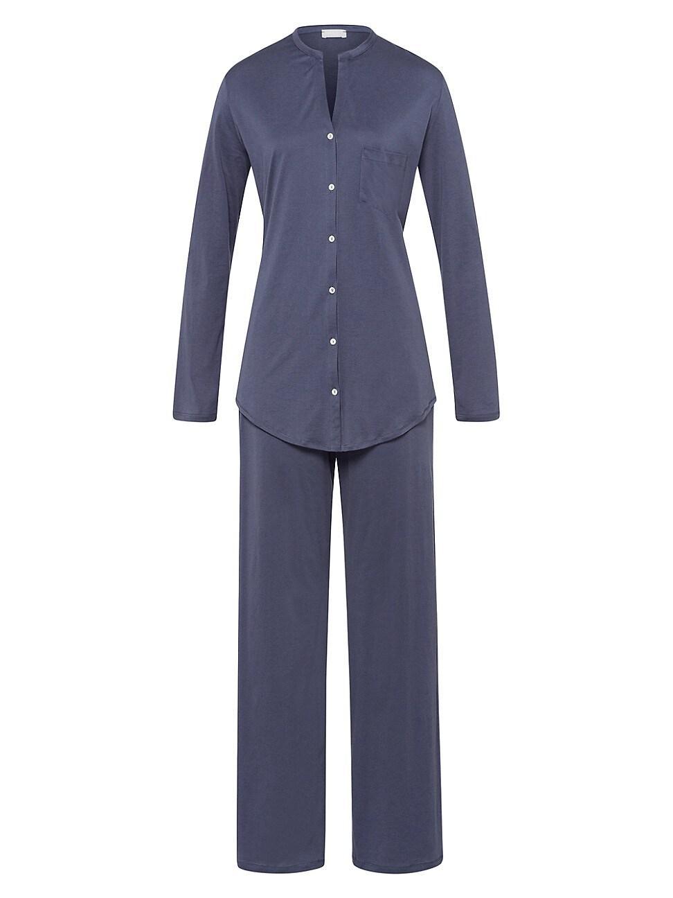 Womens Cotton Deluxe Pajama Set Product Image