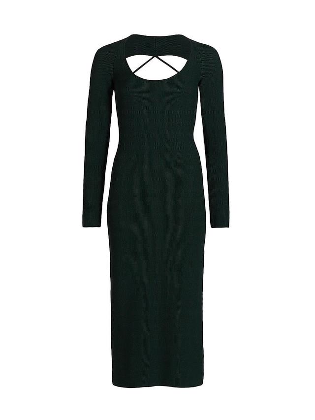 Womens Strappy Knit Dress Product Image