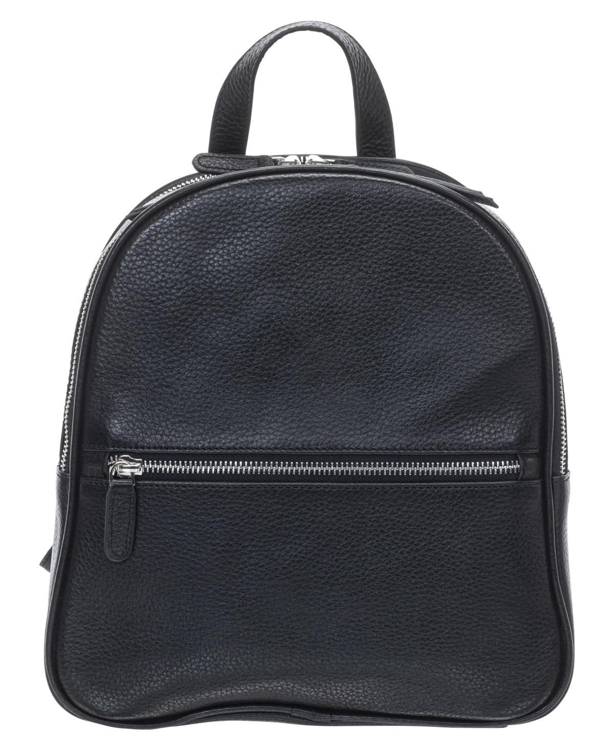 Mancini Womens Pebbled Audrey Backpack Product Image