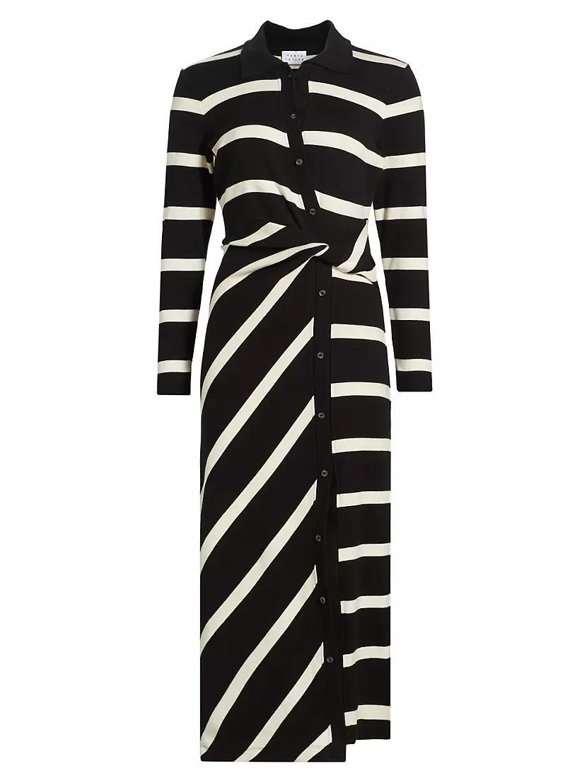 Ellicot Striped Midi-Dress product image