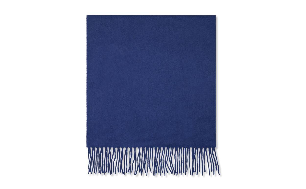 BARRA Blue Cashmere Scarf Product Image