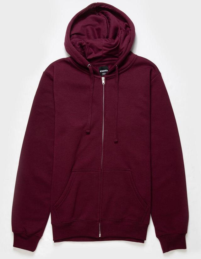 RSQ Mens Full Zip Fleece Hoodie Product Image