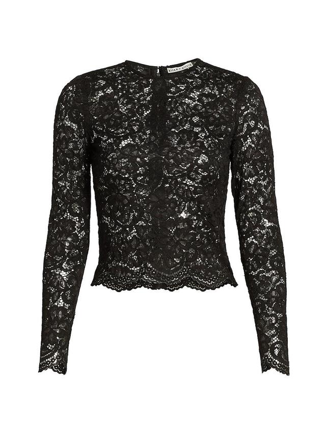 Womens Delaina Lace Top Product Image