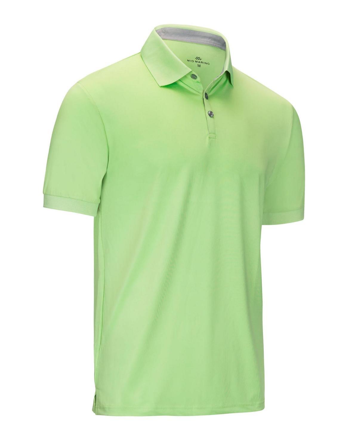 Mio Marino Mens Designer Golf Polo Shirt Product Image