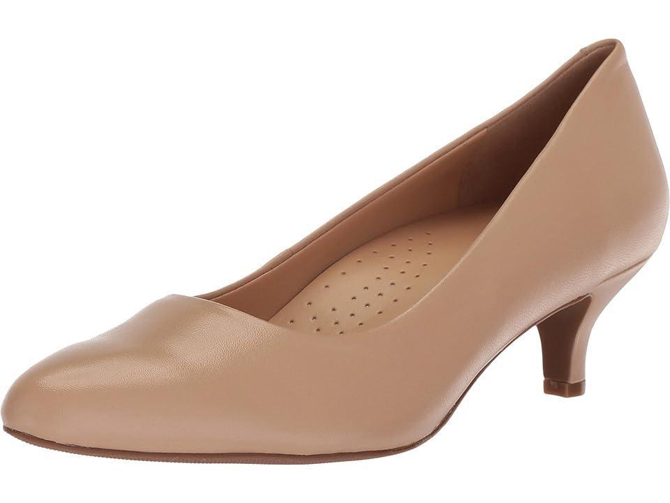 Trotters Kiera (Nude Soft Leather) Women's 1-2 inch heel Shoes Product Image