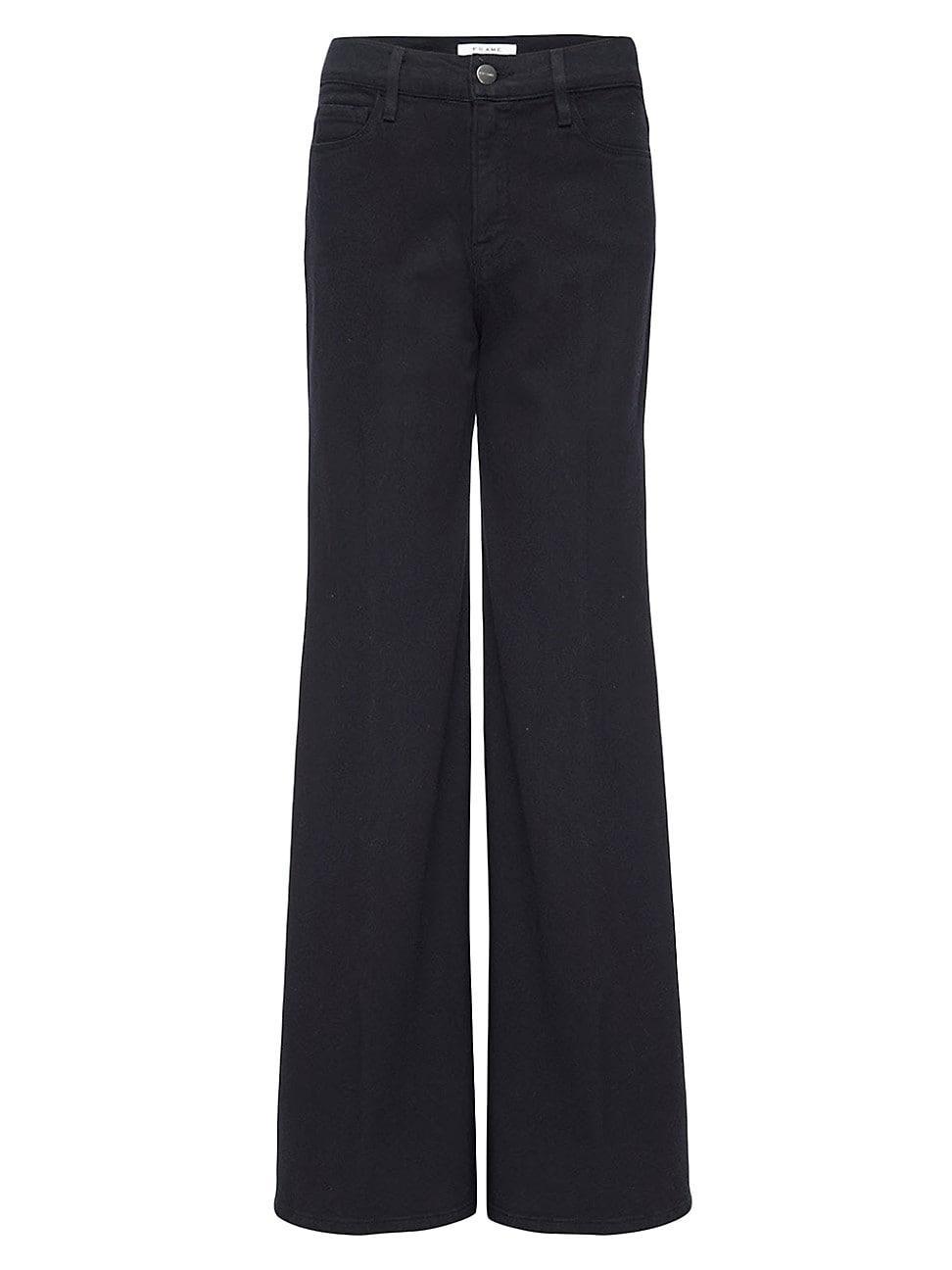 Womens Le Palazzo Wide Leg Jeans Product Image