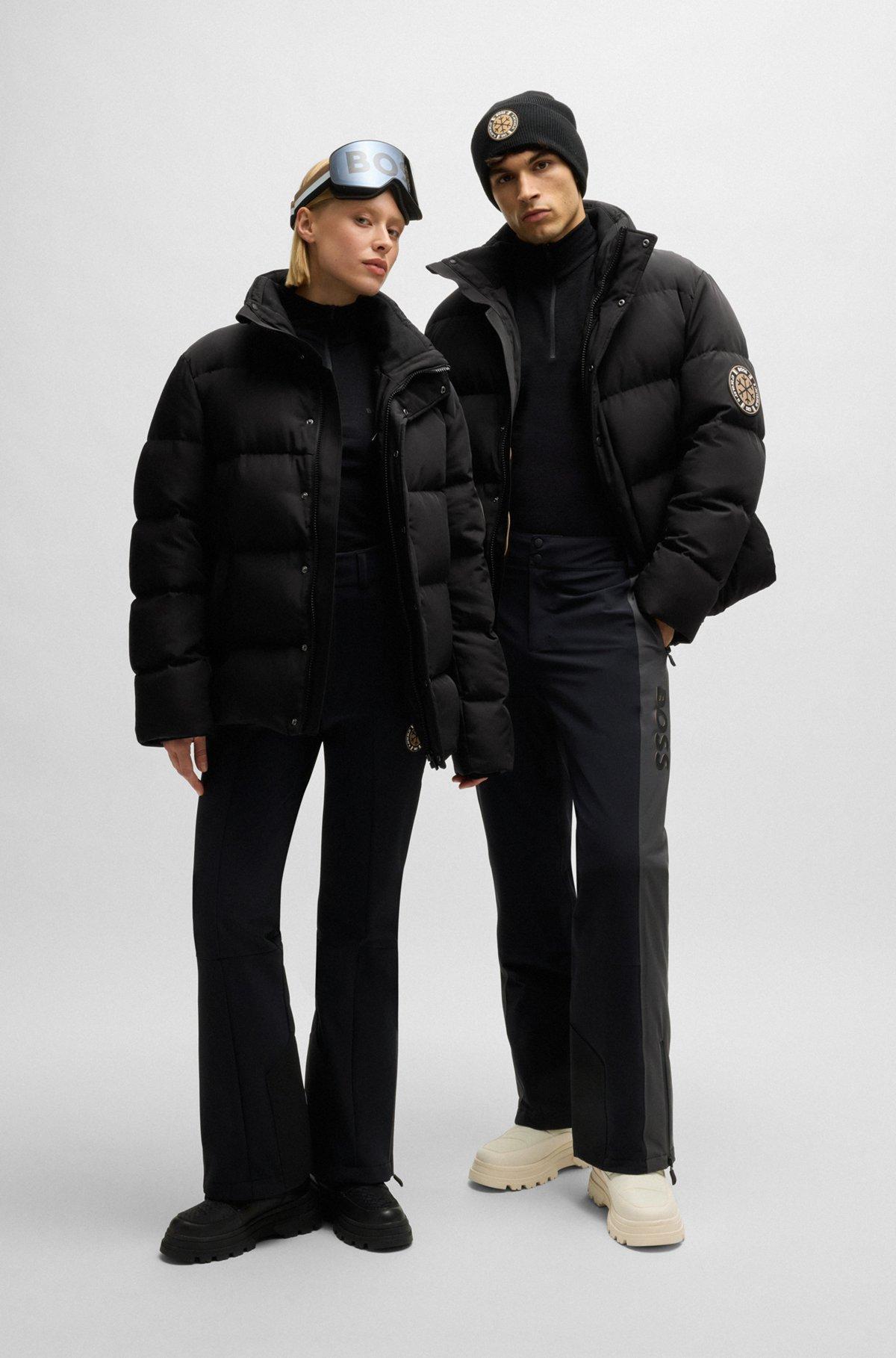 BOSS - BOSS Ski water-repellent puffer jacket with down filling - Black Product Image