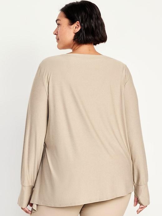 CloudMotion Side-Tie Tunic Product Image