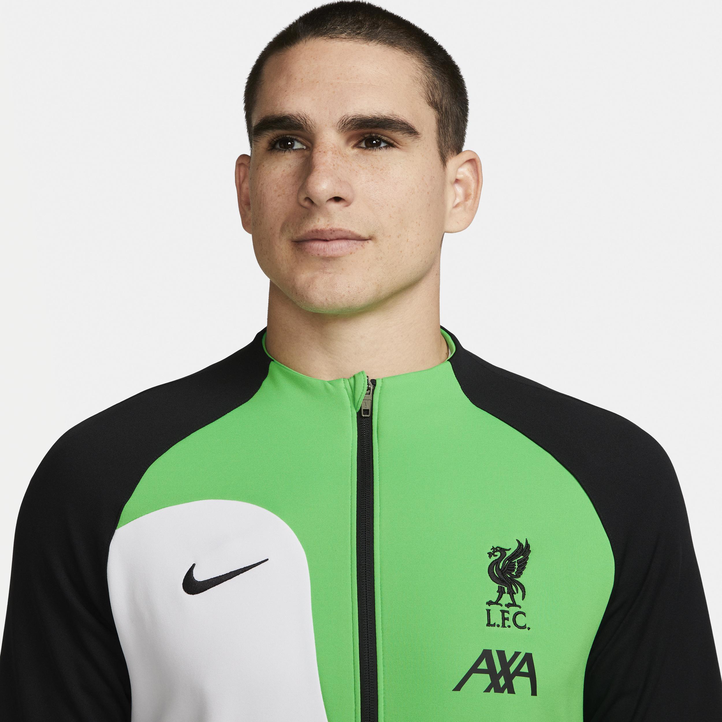 Mens Nike White Liverpool Academy Pro Anthem Raglan Performance Full-Zip Jacket Product Image