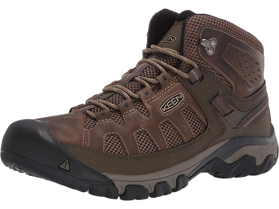 KEEN Targhee Vent Mid (Olivia/Bungee Cord) Men's Shoes Product Image