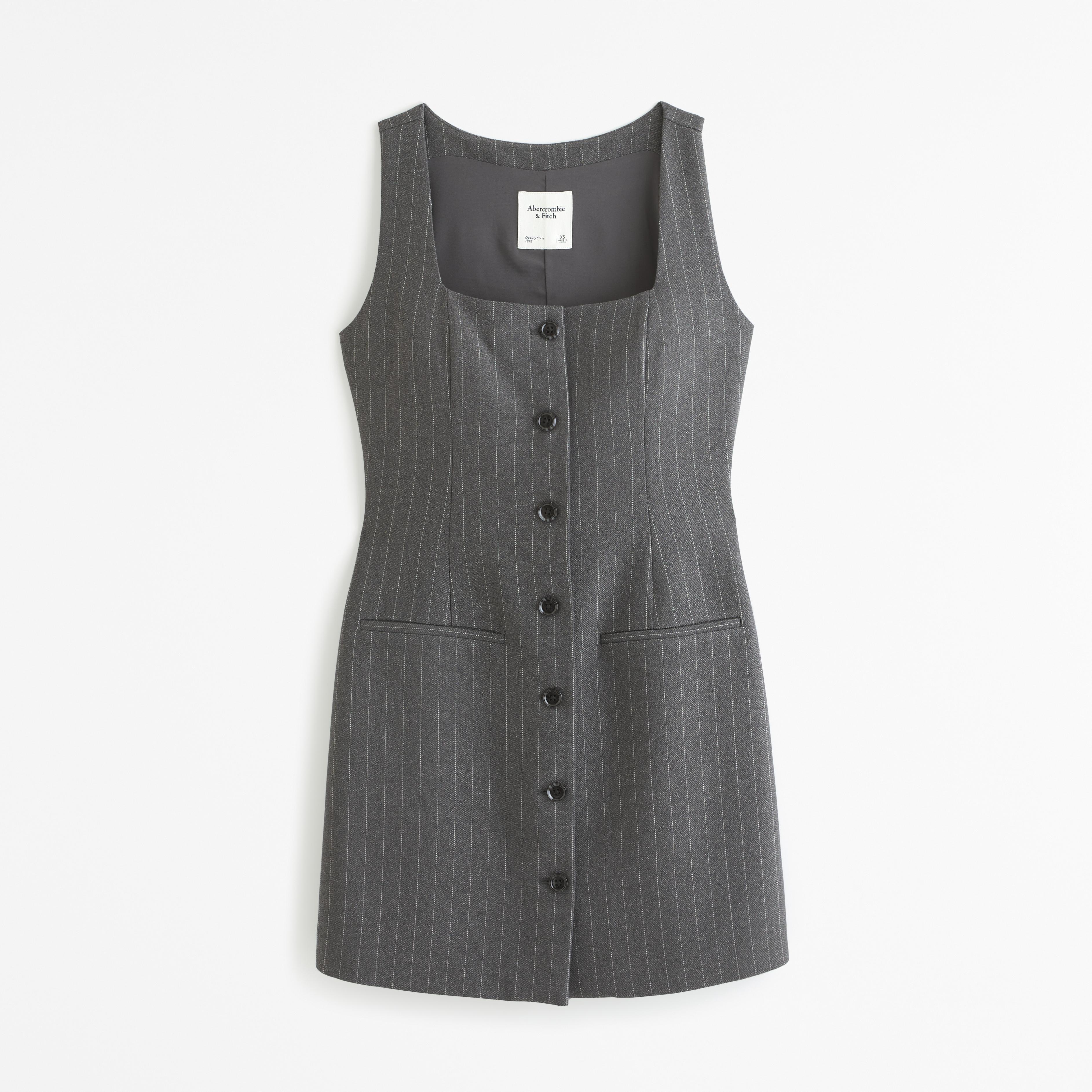 The A&F Mara Squareneck Vest Mini Dress Product Image