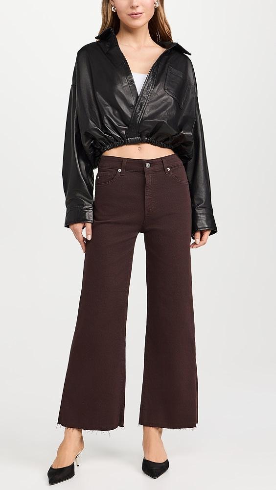 AG Saige Wide Leg Crop Jeans | Shopbop Product Image