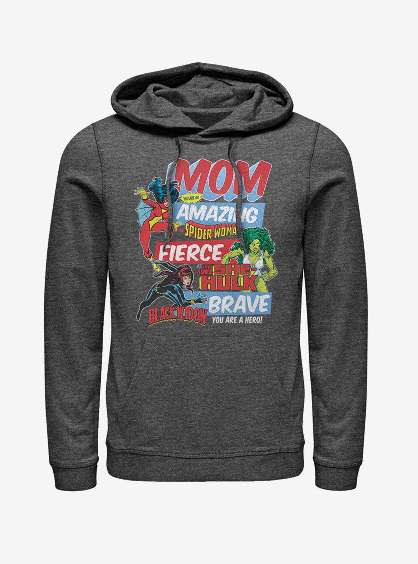 Marvel Spider-Man Retro Mom Hoodie Product Image