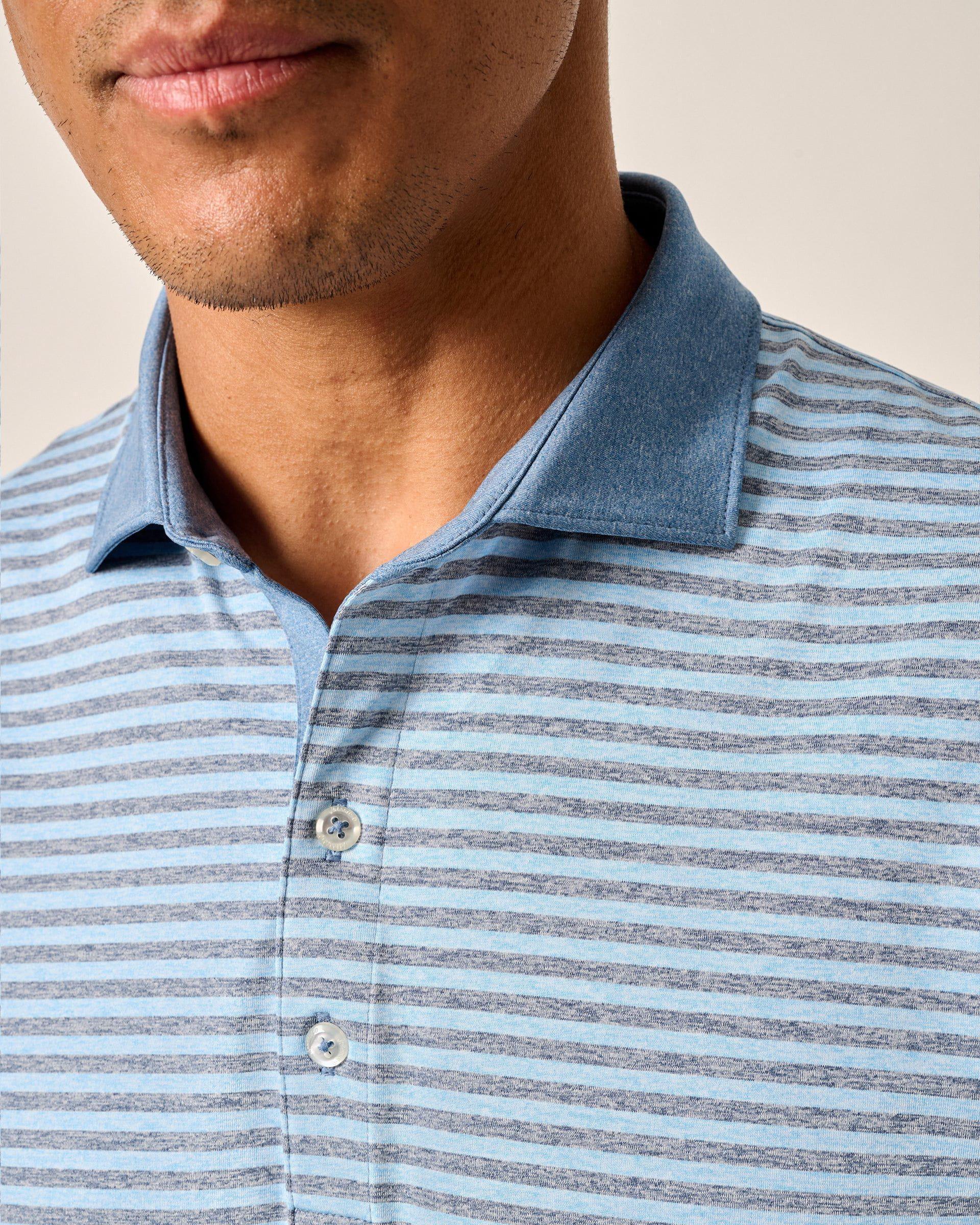 Performance Jersey Polo - Gibbons Stripe Male Product Image