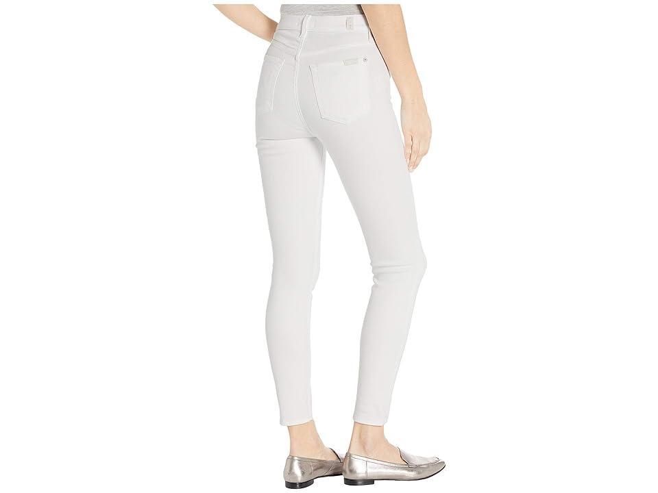 Womens High-Rise Luxe Ankle Skinny Jeans Product Image