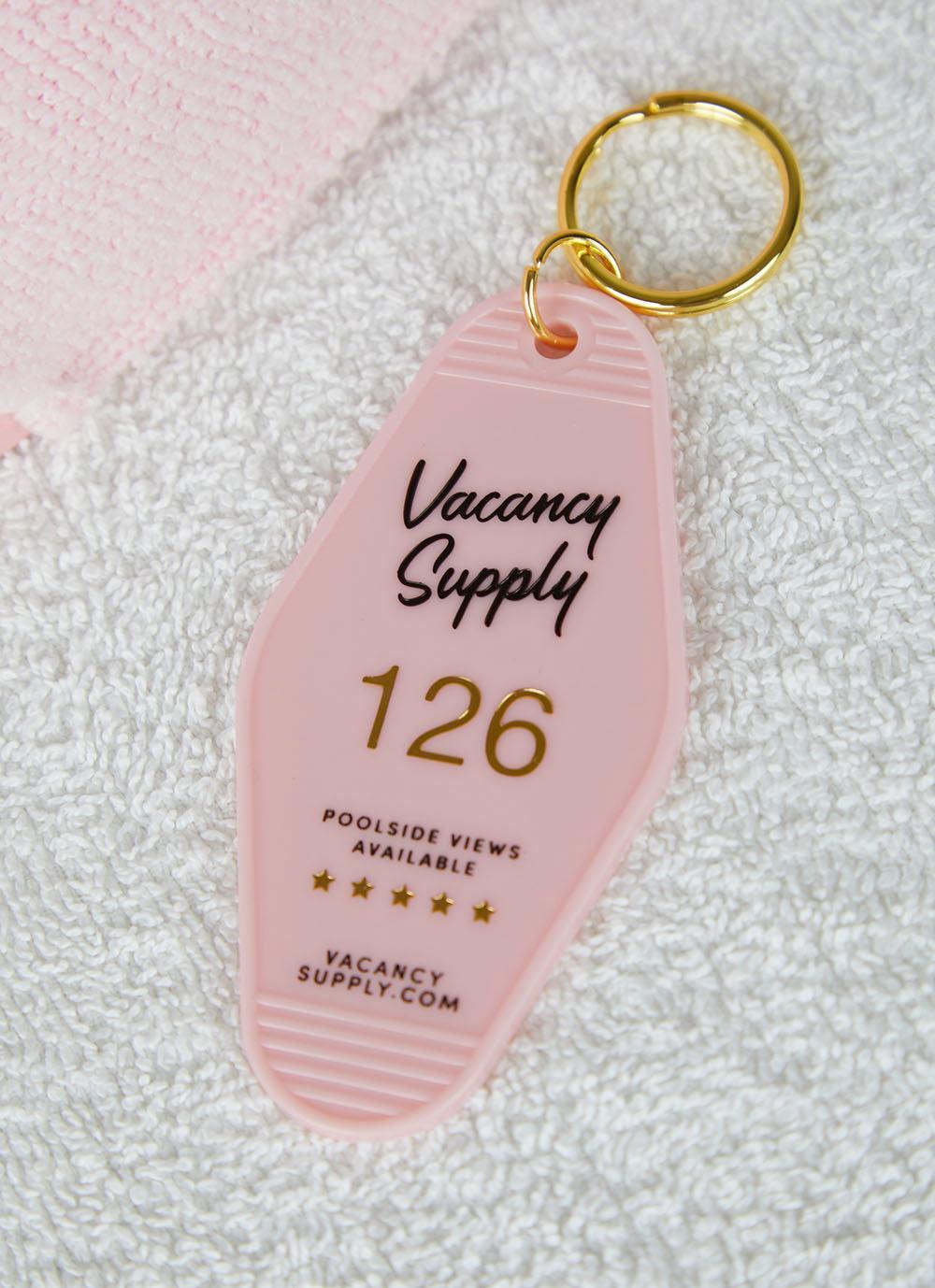 Room 126 Keyring - Pink Product Image