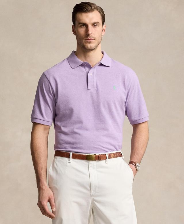 Polo Ralph Lauren Mens Big & Tall Iconic Cotton Mesh Polo Shirt Product Image