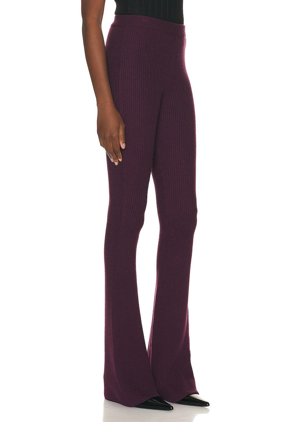 Bally Flare Pant Wine. (also in ). Product Image