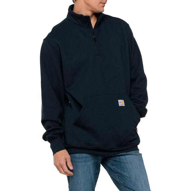 Carhartt 105028 Flame Resistant Force® Midweight Sweatshirt - Zip Neck, Factory Seconds Product Image