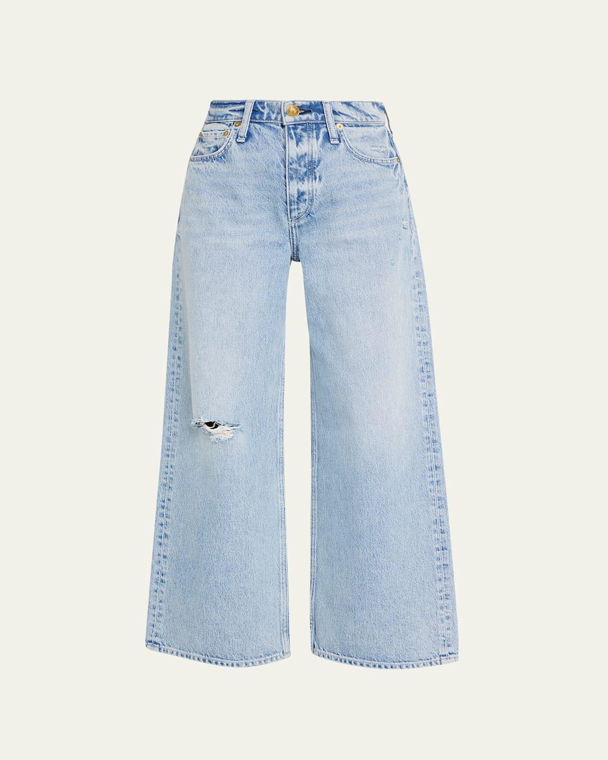 Andi High-Rise Wide Ankle Jeans product image