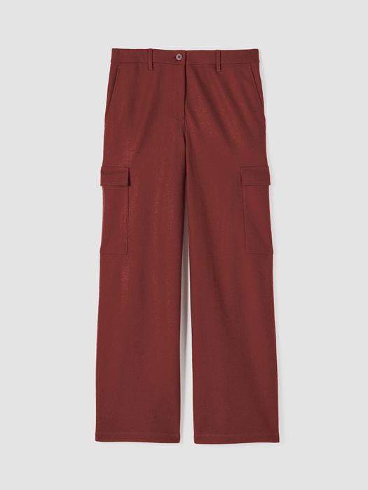 Felted Wool Jersey Cargo Pant in Regenerative Wool Product Image