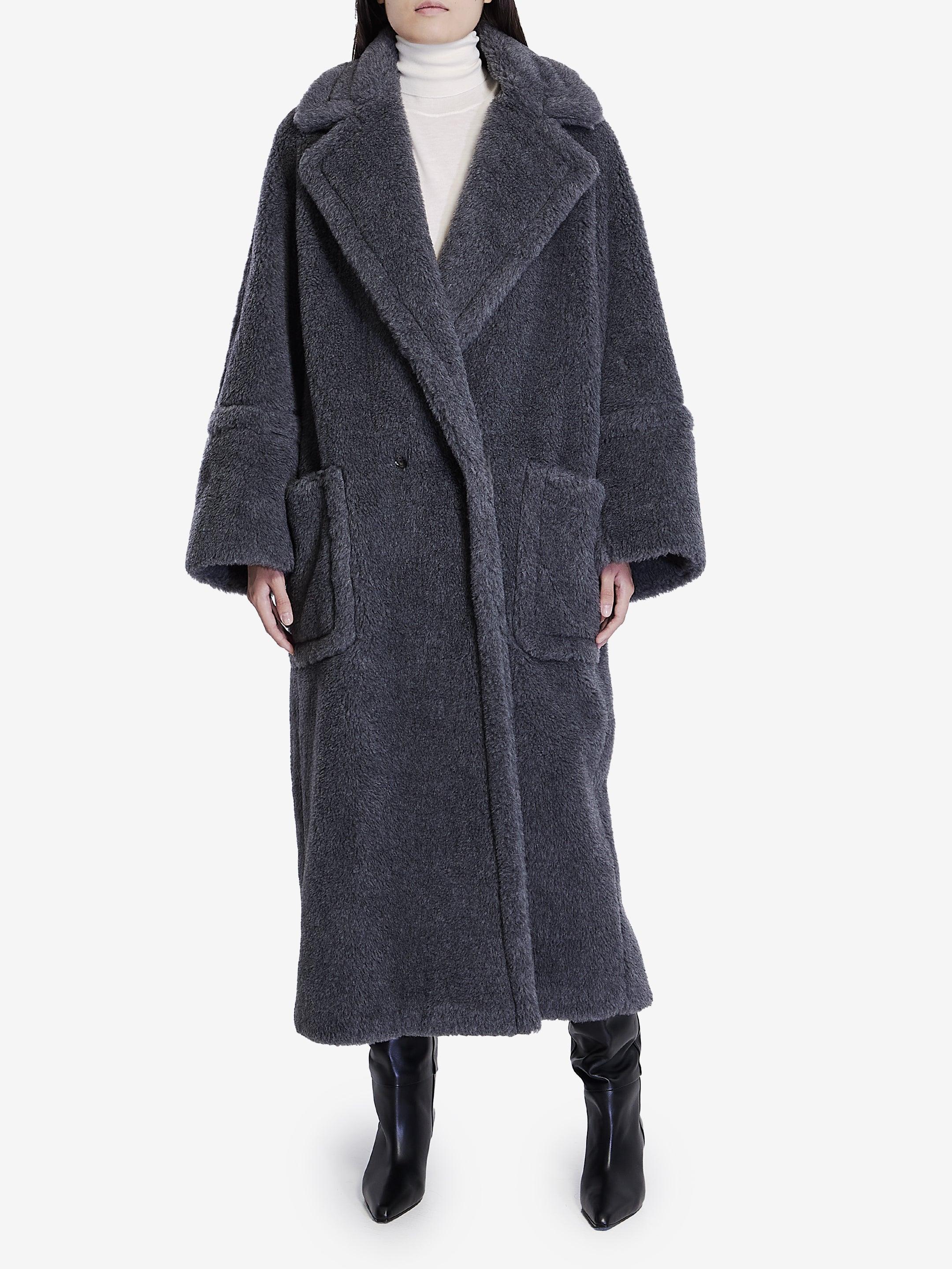 MAX MARA Women Kadiak Coat In Gray Product Image