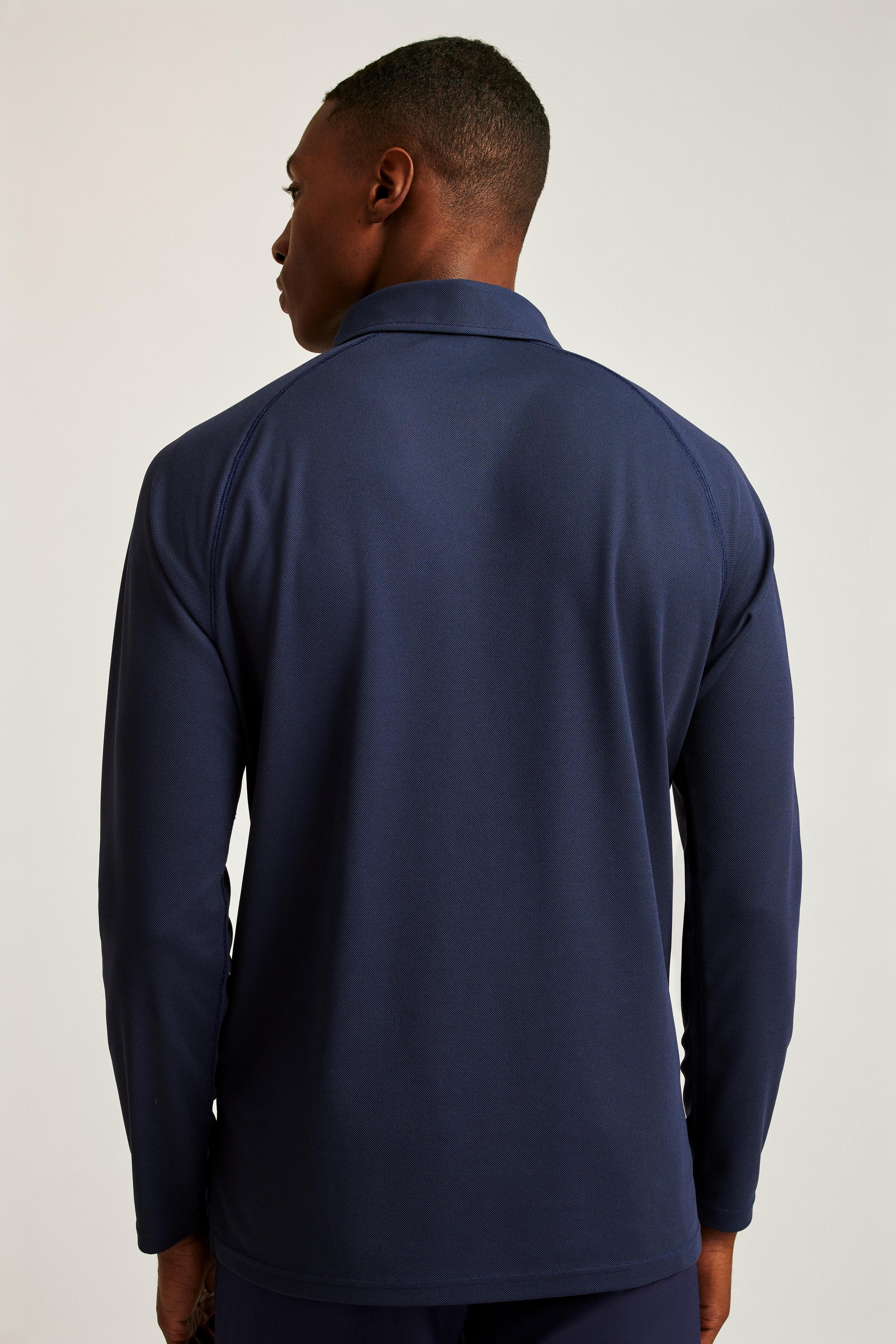 All Day Long Sleeve Zip Polo Product Image