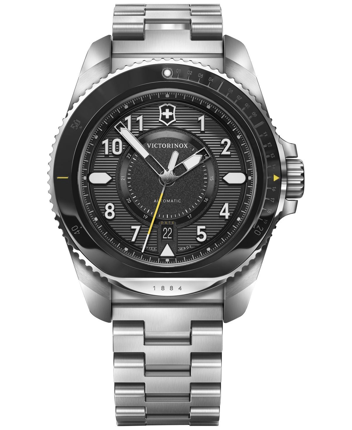 Victorinox Mens Swiss Automatic Journey 1884 Stainless Steel Bracelet Watch 43mm Product Image