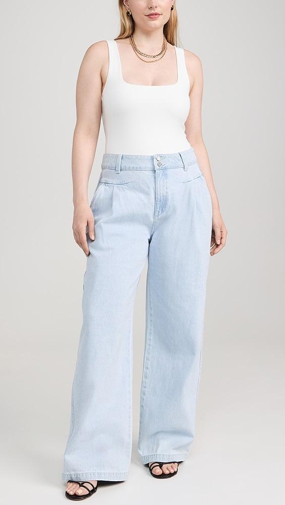 ABRAND Pleated Iris Pants | Shopbop Product Image