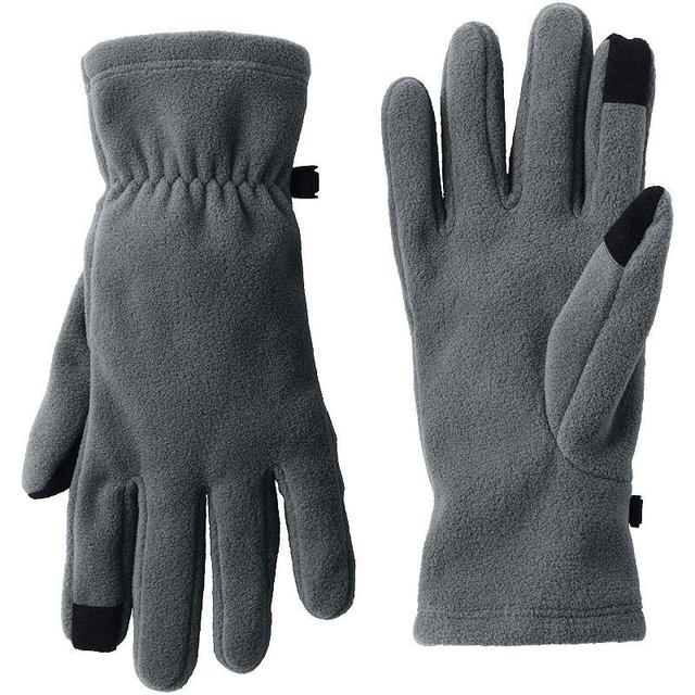 Lands End Mens T100 Fleece Ez Touch Gloves Product Image