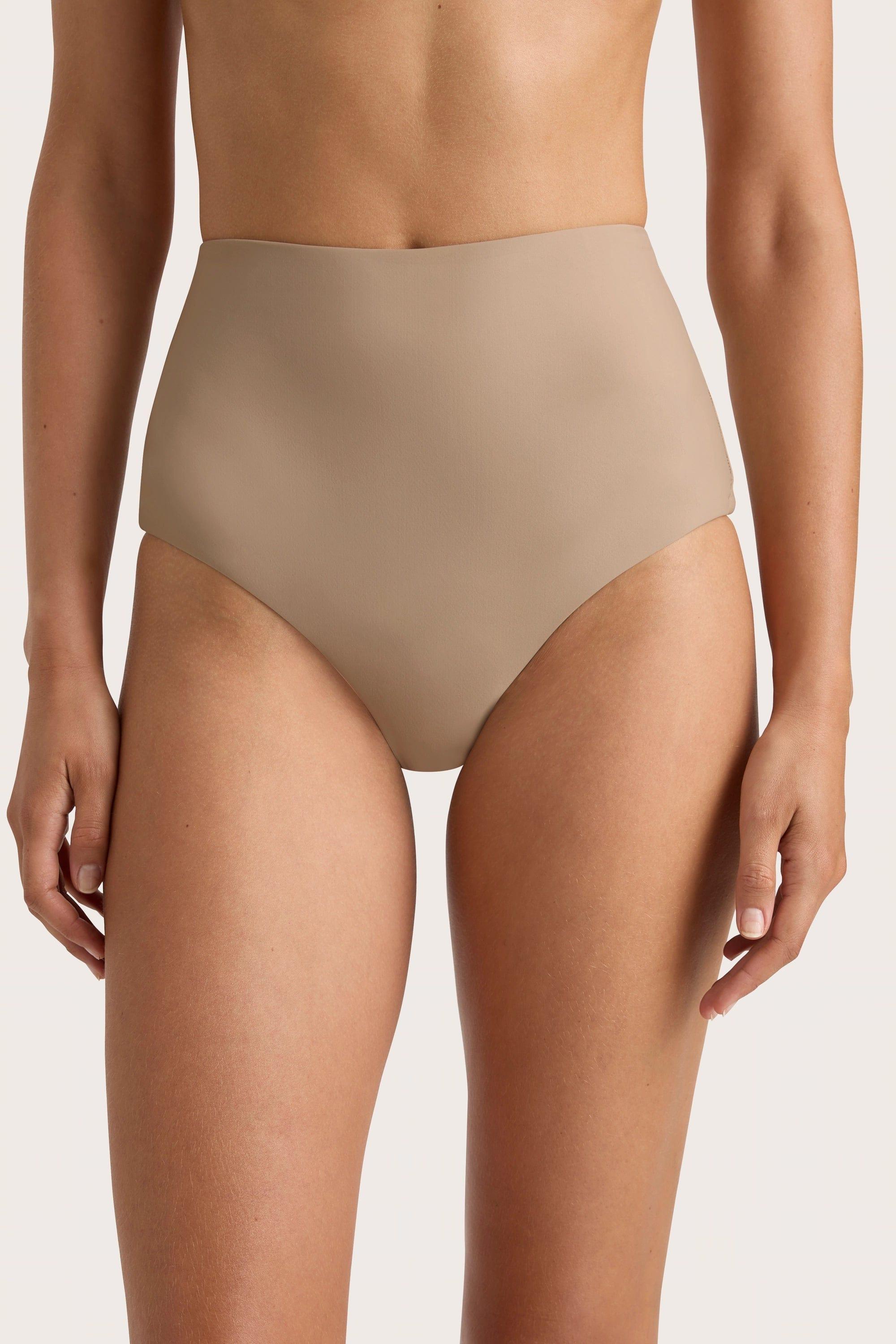 Reyes Bikini Bottom Taupe Product Image