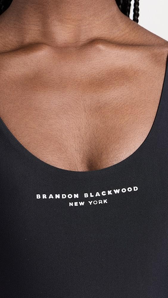 Brandon Blackwood Logo One Piece | Shopbop Product Image