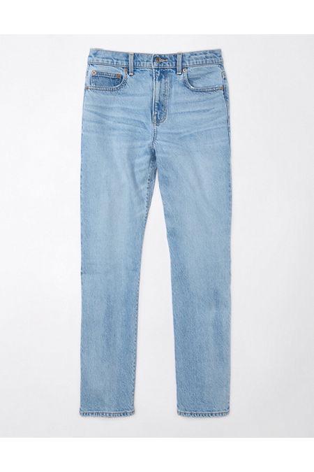 AE Stretch Super High-Waisted Ankle Straight Jean Women's Product Image