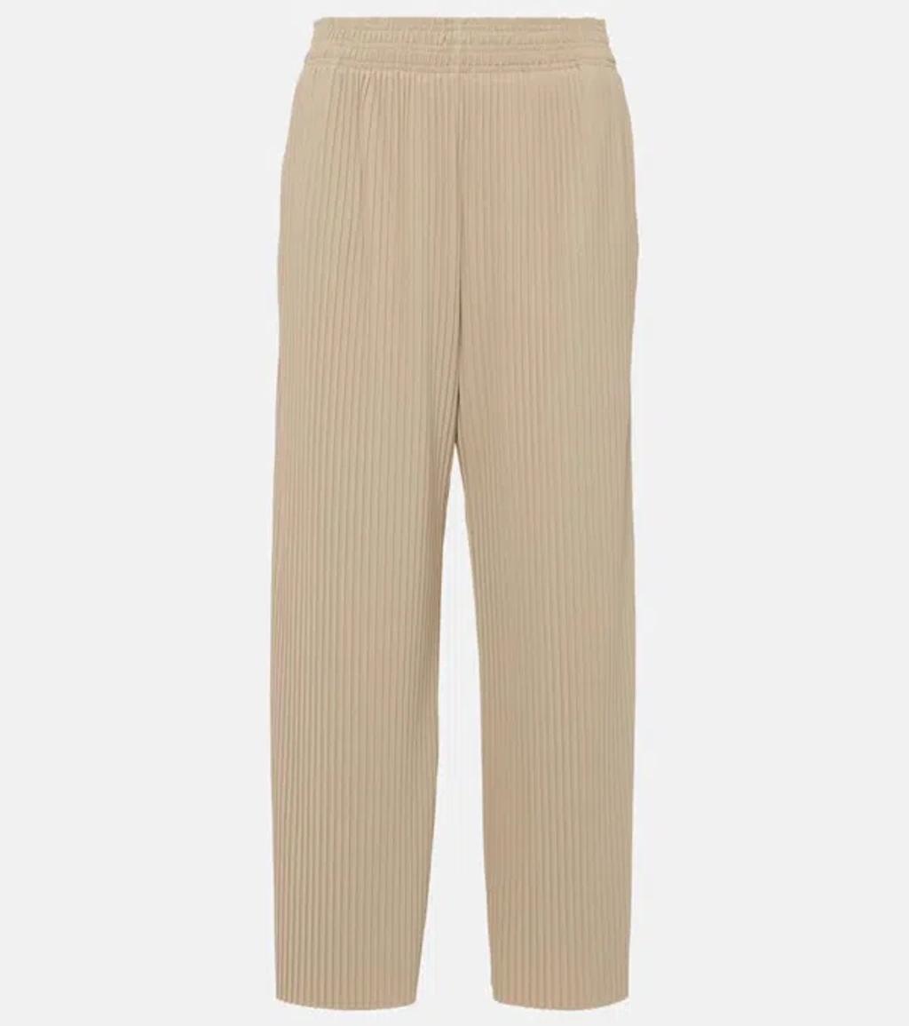 MAX MARA Weite High-rise-hose Rolanda In Beige product image