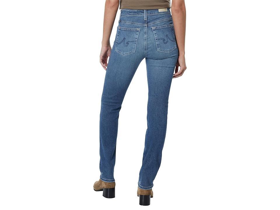 AG Jeans Mari High-Waist Slim Straight Leg Jeans in Park Slope (Park Slope) Women's Jeans Product Image