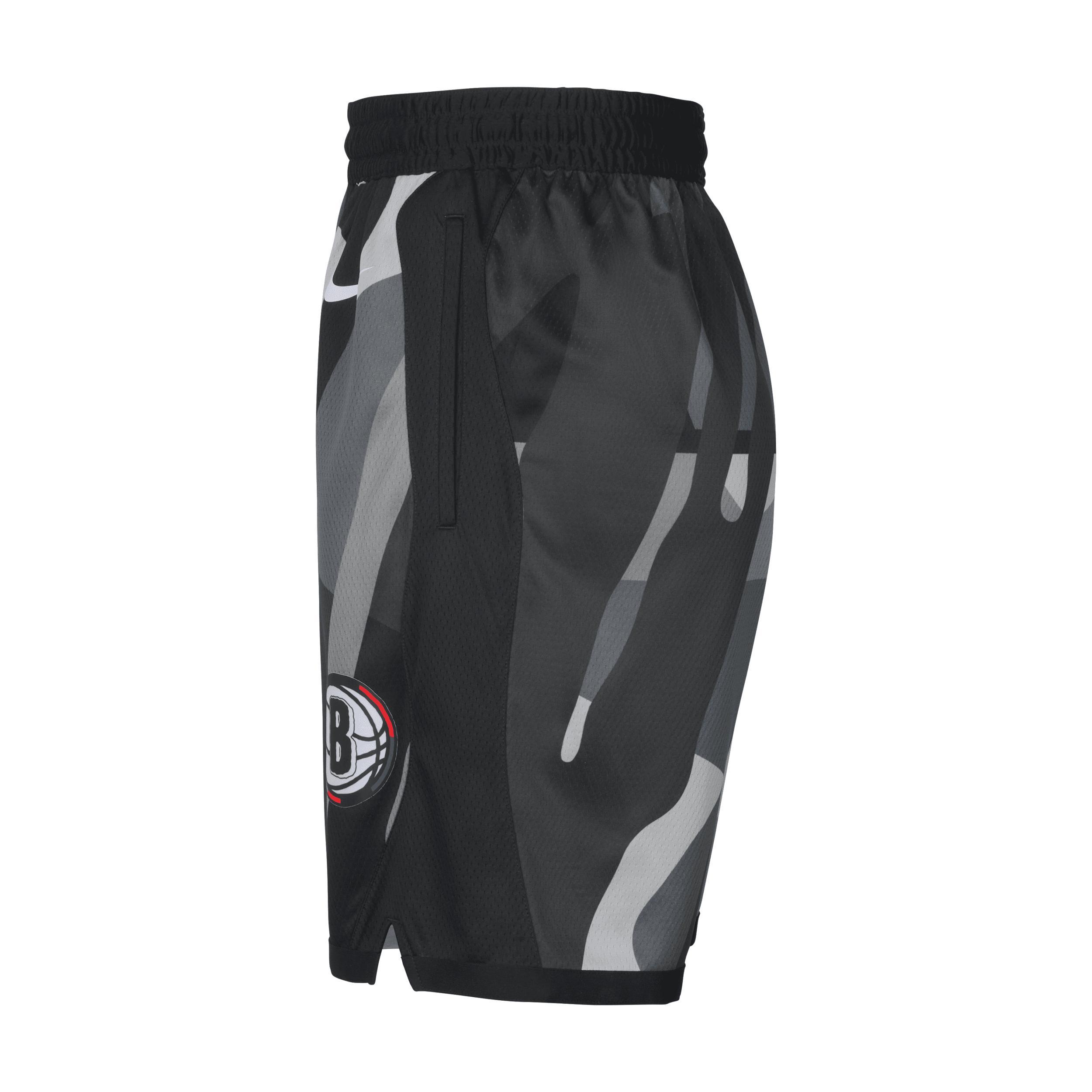 Brooklyn Nets 2024/25 City Edition Nike Men's Dri-FIT NBA Swingman Shorts Product Image