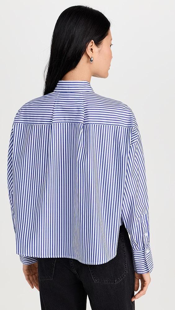 rag & bone Martha Multistripe Poplin Shirt | Shopbop Product Image