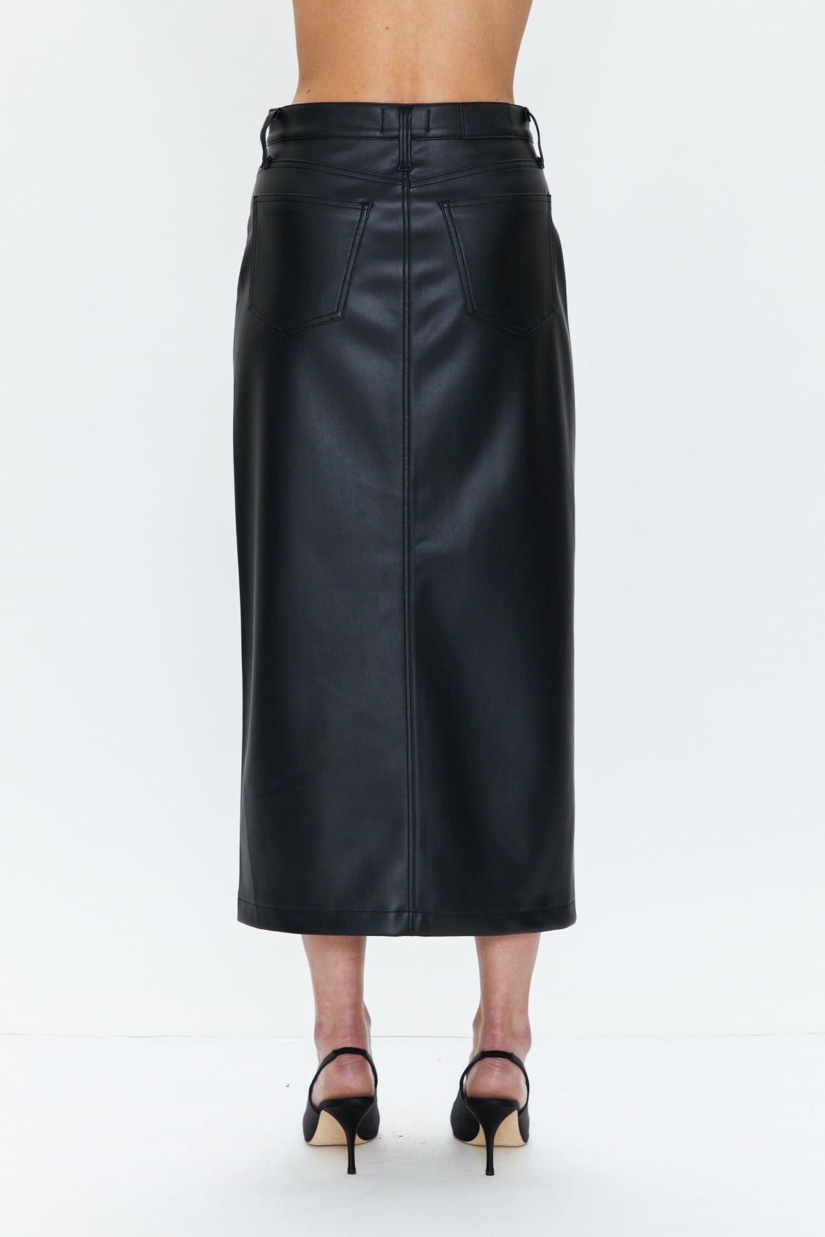 Alice Utility Midi Skirt - Slate Black Product Image