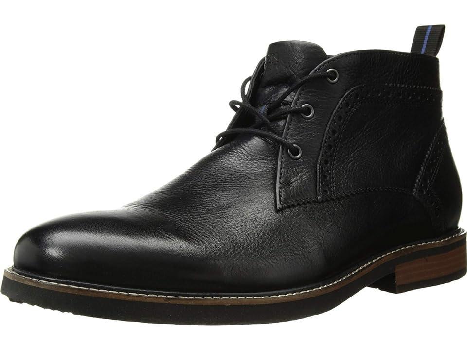 Nunn Bush Ozark Mens Plain Toe Dress Chukka Boots, Mens Black Product Image