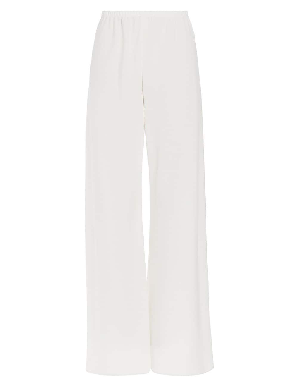 Womens Gala Crepe Wide-Leg Pants Product Image