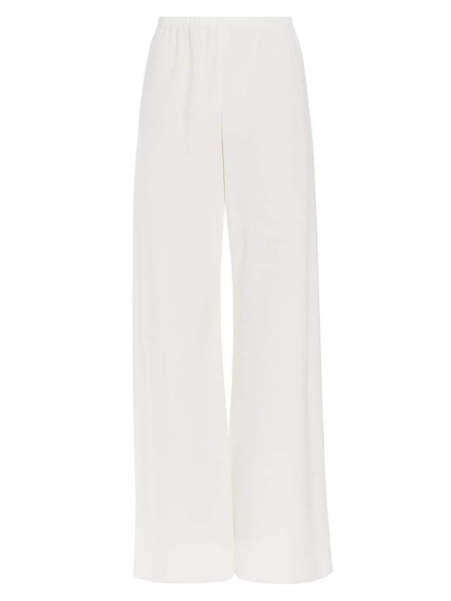 Womens Gala Crepe Wide-Leg Pants Product Image