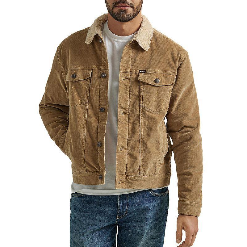 Mens Wrangler Sherpa Lined Jacket Product Image