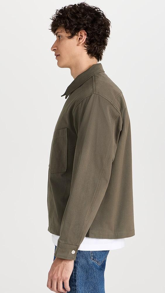 AGOLDE Atlas Zip Shirt | Shopbop Product Image