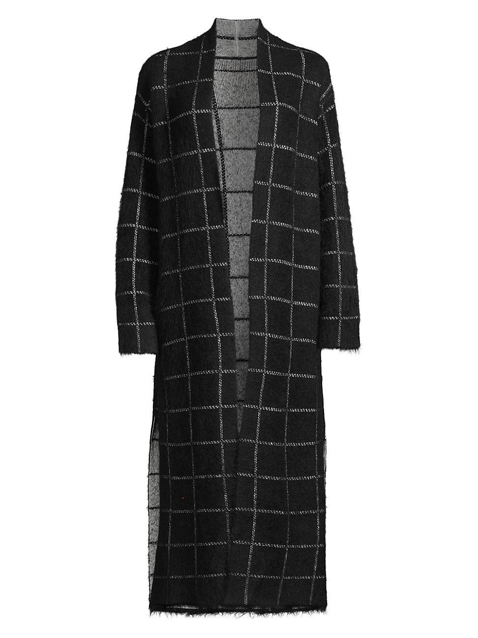 Womens Sterling Alpaca-Blend Reversible Coat Product Image